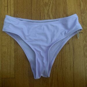 Light purple shien swimsuit bottoms! Never worn but super cute!